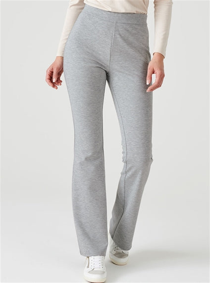 Elastic Waist Knit Trousers