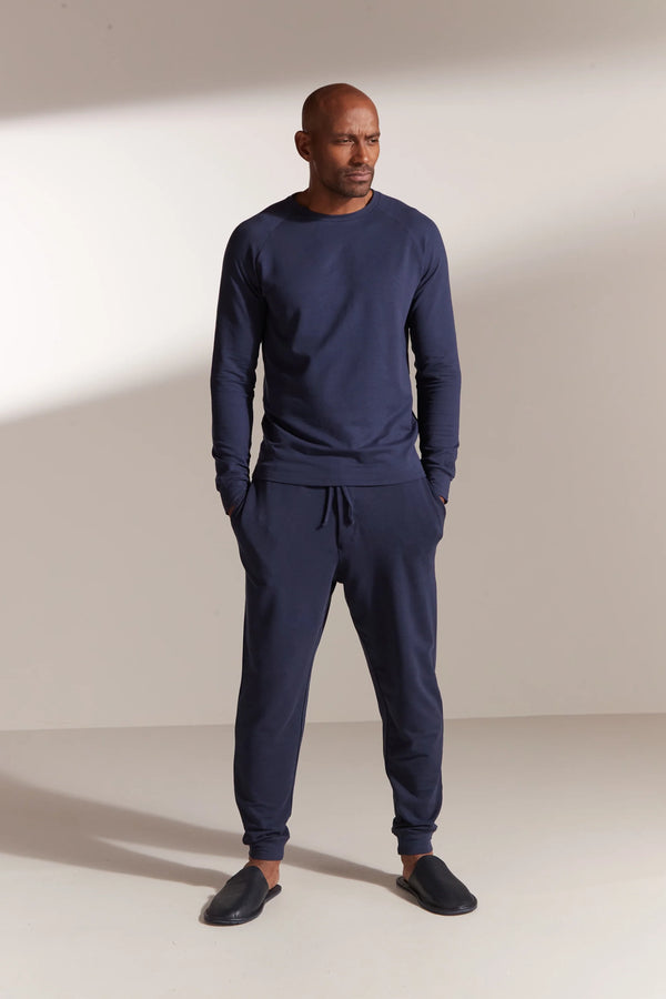 Cotton Knit Lounge Set (Top + Bottom)